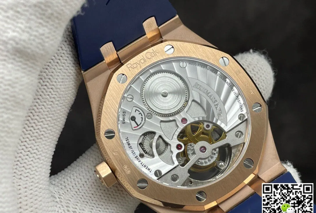 Audemars Piguet Royal Oak Tourbillon R8 Factory 1:1 Best Edition Replica Watch Blue Dial