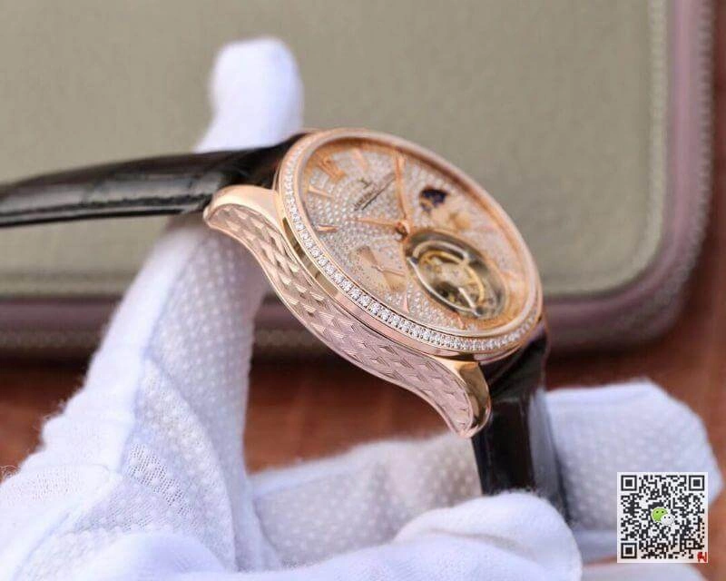 Jaeger-LeCoultre Master Complication Functions Real Tourbillon 1:1 Best Edition Replica Watch Swiss Hand-winding 3310 Rosegold