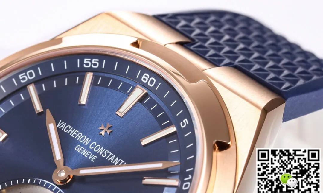 Vacheron Constantin Overseas Tourbillon 6000V 110R-B733 BBR Factory 1:1 Best Edition Replica Watch Gold Bezel