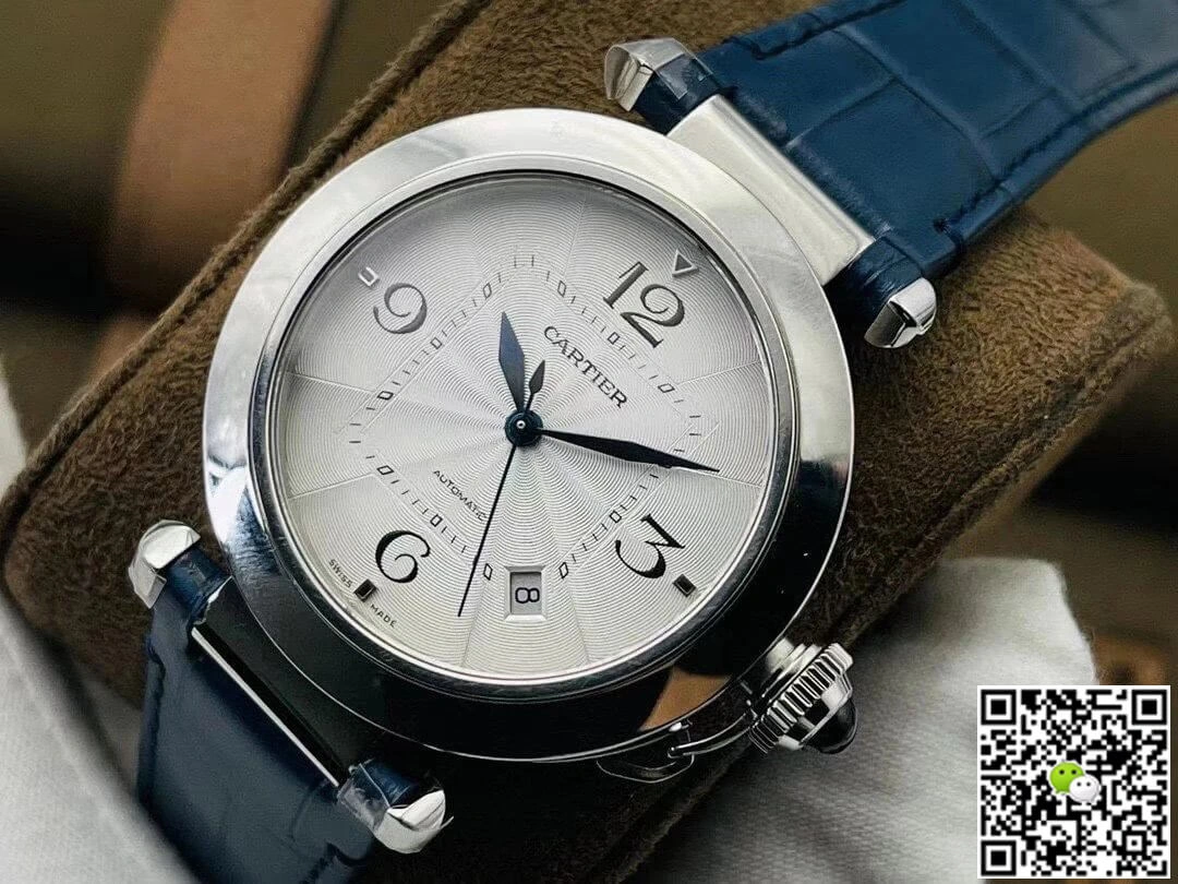 Cartier Pasha WSPA0010 41MM BV Factory 1:1 Best Edition Replica Watch Stainless Steel Bezel