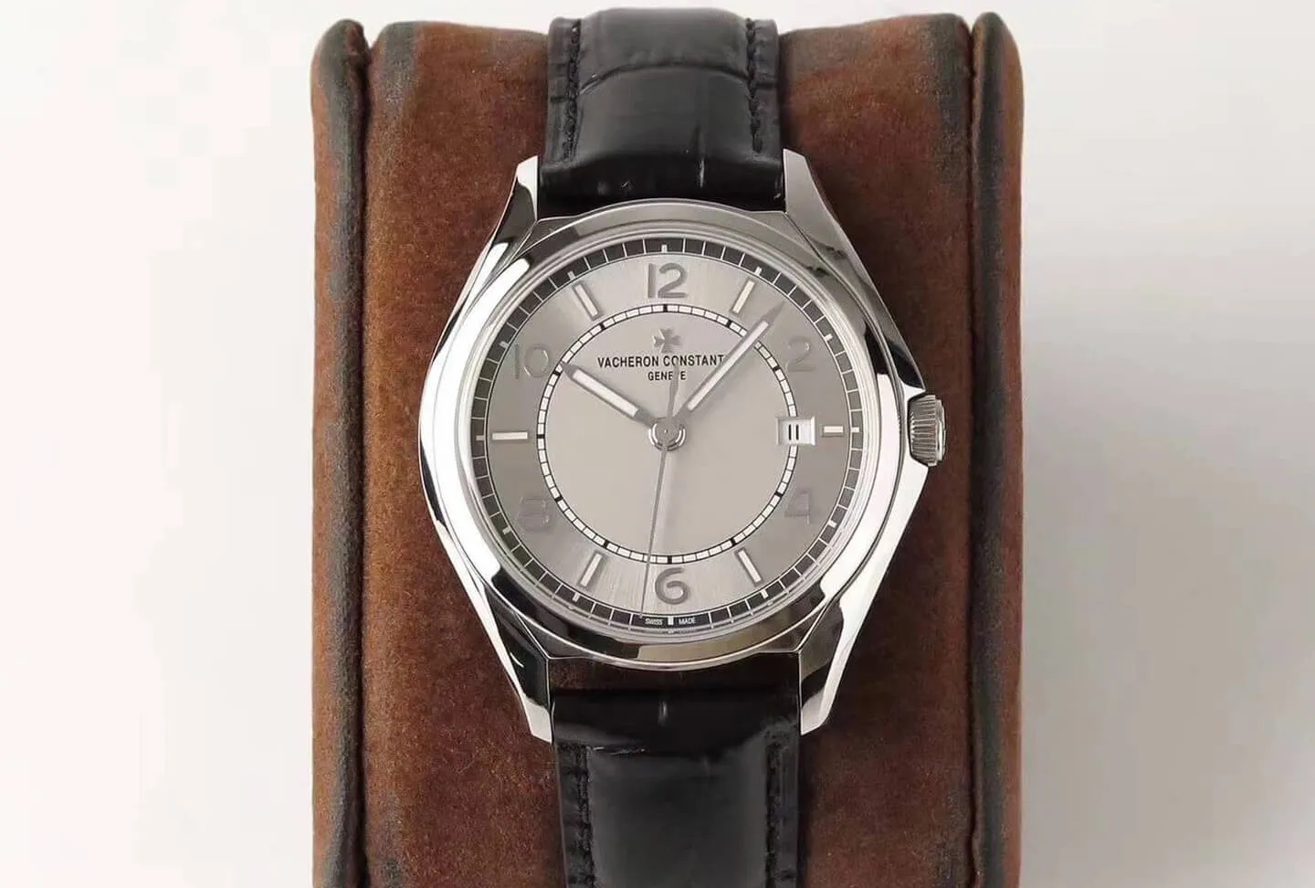 Vacheron Constantin Fiftysix 4600E 000A-B442 ZF Factory 1:1 Best Edition Replica Watch Grey Dial Swiss 1326
