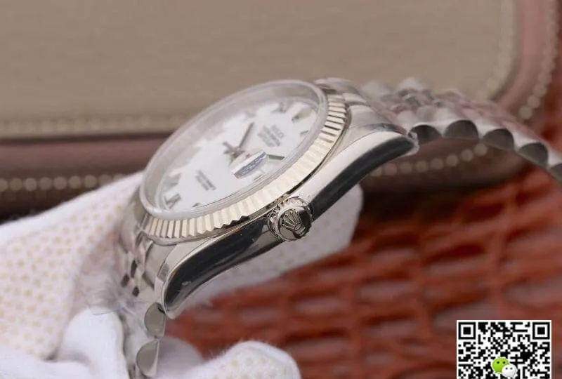 Rolex Datejust 116234 36mm AR Factory 1:1 Best Edition Replica Watch Swiss ETA3135 White Dial