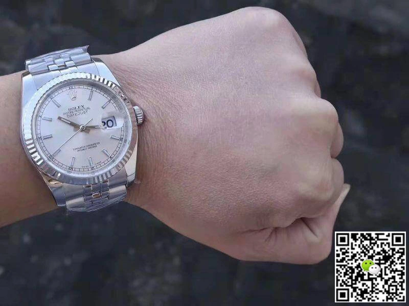 Rolex Datejust II 126334 AR Factory 1:1 Best Edition Replica Watch Swiss ETA3135 Rhodium Dial