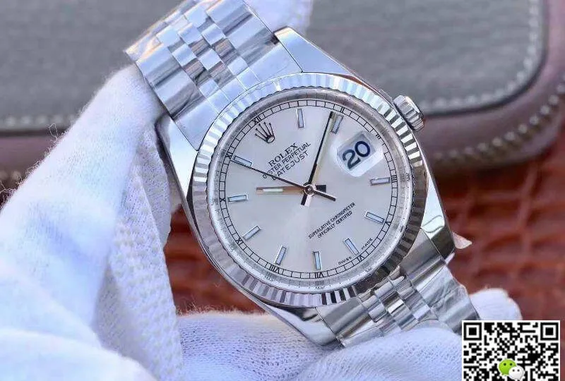 Rolex Datejust II 126334 AR Factory 1:1 Best Edition Replica Watch Swiss ETA3135 Rhodium Dial