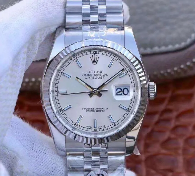 Rolex Datejust II 126334 AR Factory 1:1 Best Edition Replica Watch Swiss ETA3135 Rhodium Dial