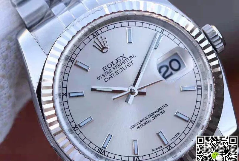 Rolex Datejust II 126334 AR Factory 1:1 Best Edition Replica Watch Swiss ETA3135 Rhodium Dial