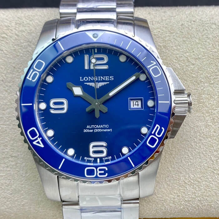 Longines HydroConquest L3.841.4.96.6 ZF Factory 1:1 Best Edition Replica Watch blue dial Swiss L888.2