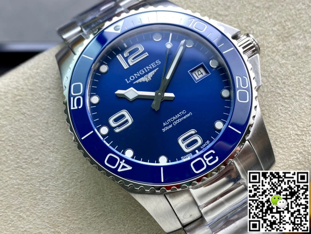 Longines HydroConquest L3.841.4.96.6 ZF Factory 1:1 Best Edition Replica Watch blue dial Swiss L888.2