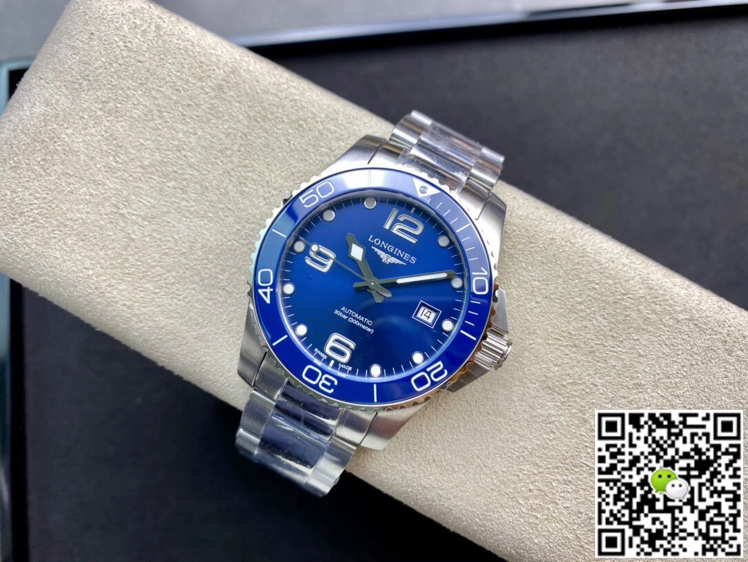 Longines HydroConquest L3.841.4.96.6 ZF Factory 1:1 Best Edition Replica Watch blue dial Swiss L888.2