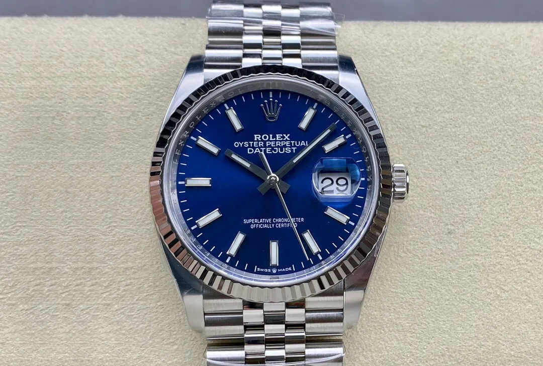 Rolex Datejust M126234-0017 36MM Clean Factory 1:1 Best Edition Replica Watch Stainless Steel