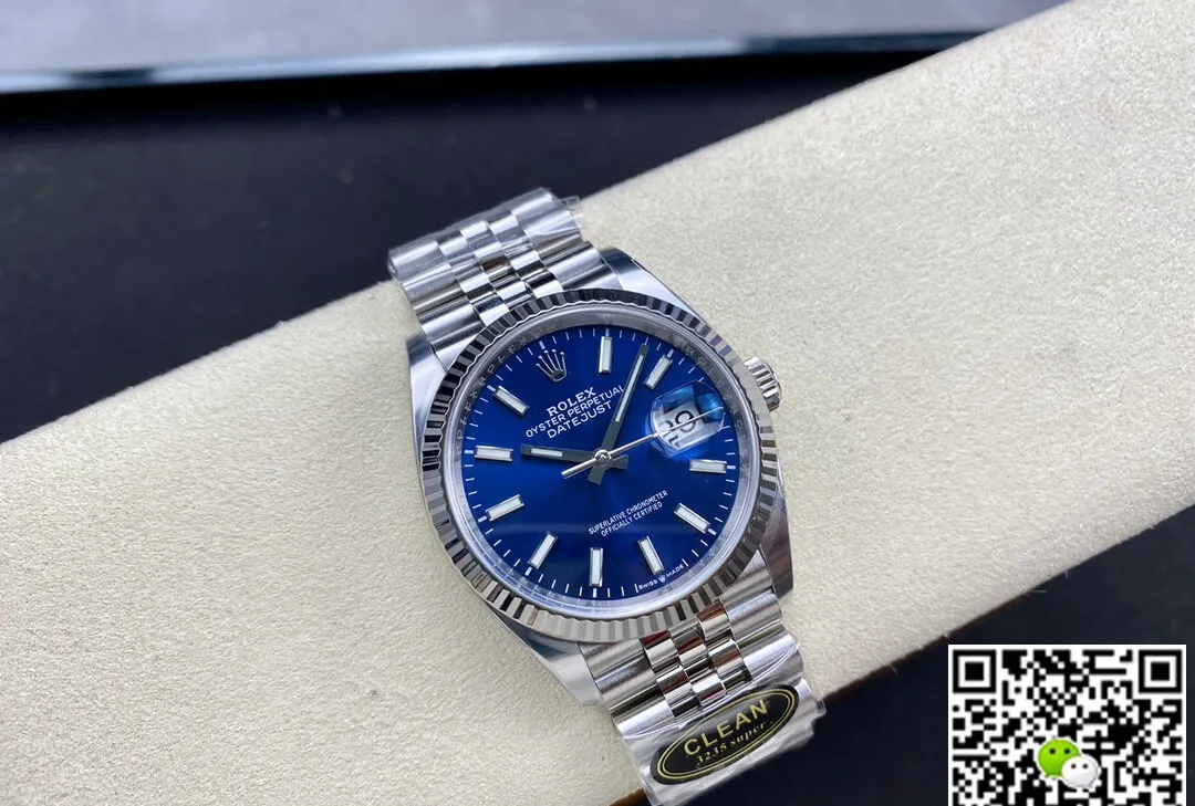 Rolex Datejust M126234-0017 36MM Clean Factory 1:1 Best Edition Replica Watch Stainless Steel