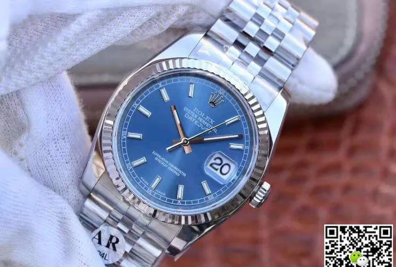 Rolex Datejust M126334-0002 AR Factory 1:1 Best Edition Replica Watch Swiss ETA3135 Blue Dial