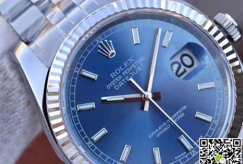 Rolex Datejust M126334-0002 AR Factory 1:1 Best Edition Replica Watch Swiss ETA3135 Blue Dial