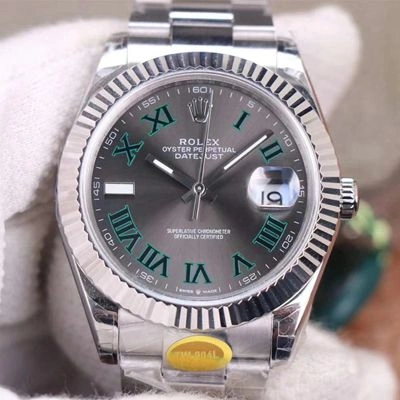 Rolex Datejust M126334-0021 TW Factory 1:1 Best Edition Replica Watch Gray Dial Swiss ETA3235