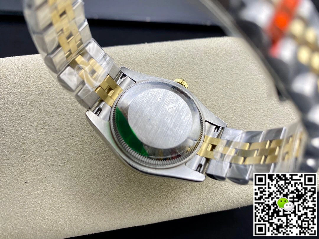 Rolex Datejust M278273-0026 31MM EW Factory 1:1 Best Edition Replica Watch Gold Diamond Bezel