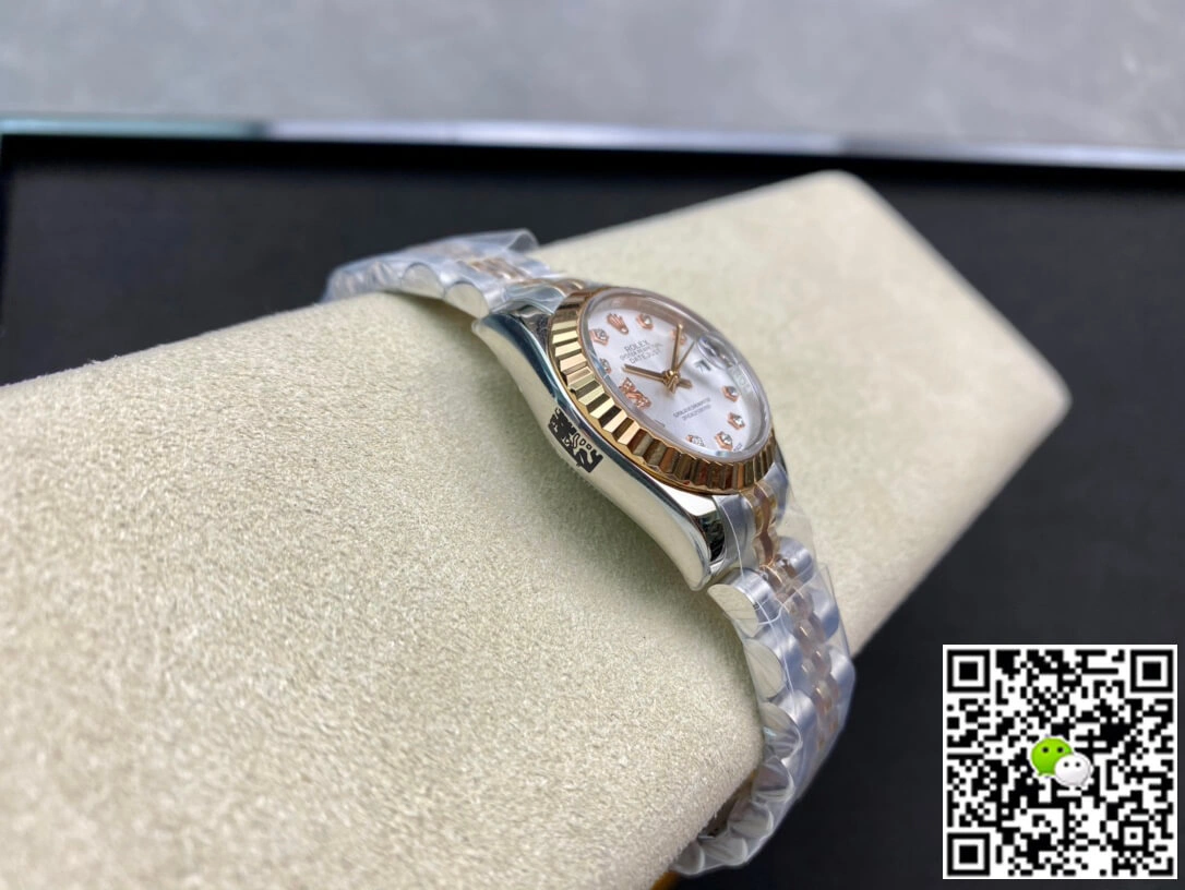 Rolex Datejust M279173-0003 28MM BP Factory 1:1 Best Edition Replica Watch White Diamond Dial
