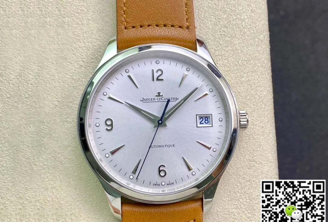 Jaeger-LeCoultre Master Control Date 4018420 ZF Factory 1:1 Best Edition Replica Watch Leather Strap