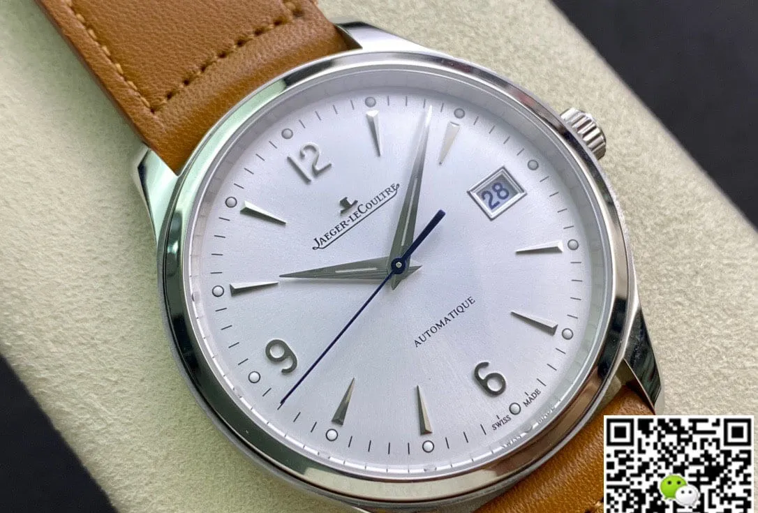 Jaeger-LeCoultre Master Control Date 4018420 ZF Factory 1:1 Best Edition Replica Watch Leather Strap