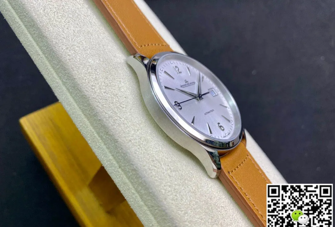 Jaeger-LeCoultre Master Control Date 4018420 ZF Factory 1:1 Best Edition Replica Watch Leather Strap