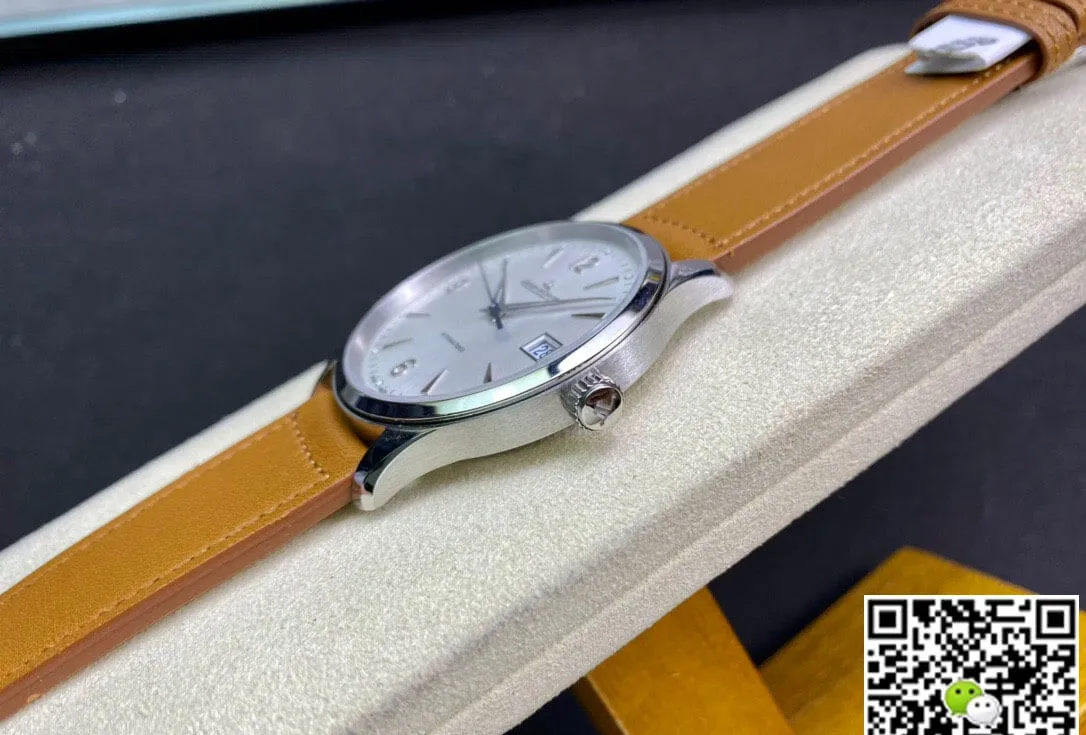 Jaeger-LeCoultre Master Control Date 4018420 ZF Factory 1:1 Best Edition Replica Watch Leather Strap