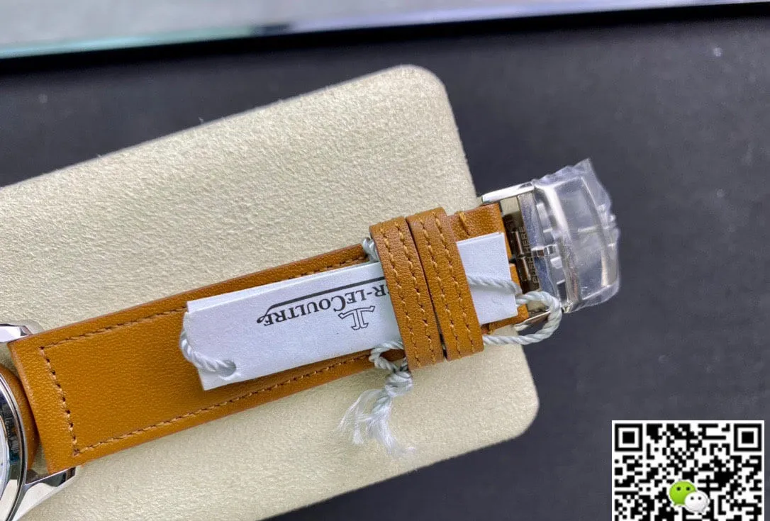 Jaeger-LeCoultre Master Control Date 4018420 ZF Factory 1:1 Best Edition Replica Watch Leather Strap