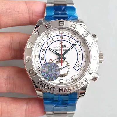 Rolex Yacht-Master II 116689 JF Factory 1:1 Best Edition Replica Watch Swiss ETA7750 White Dial