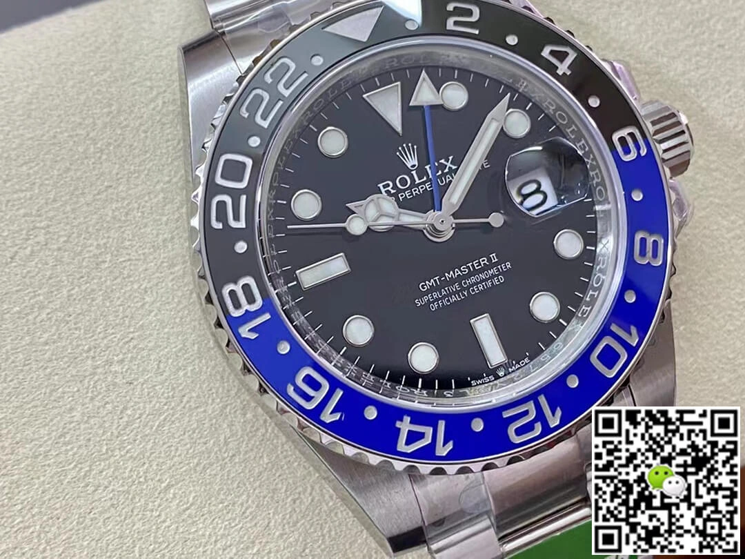 Rolex GMT Master II M126710blnr-0003 C+ Factory 1:1 Best Edition Replica Watch Stainless Steel