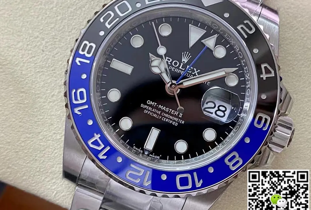 Rolex GMT Master II M126710blnr-0003 C+ Factory 1:1 Best Edition Replica Watch Stainless Steel