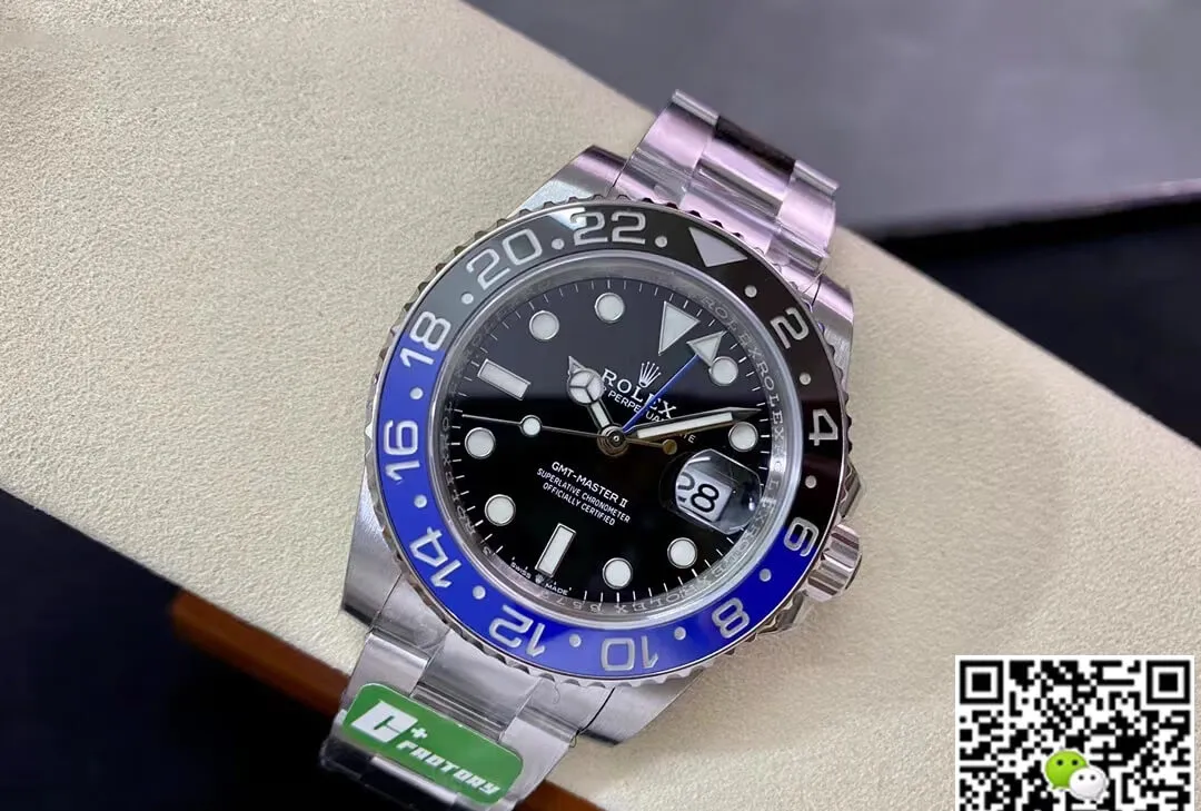 Rolex GMT Master II M126710blnr-0003 C+ Factory 1:1 Best Edition Replica Watch Stainless Steel
