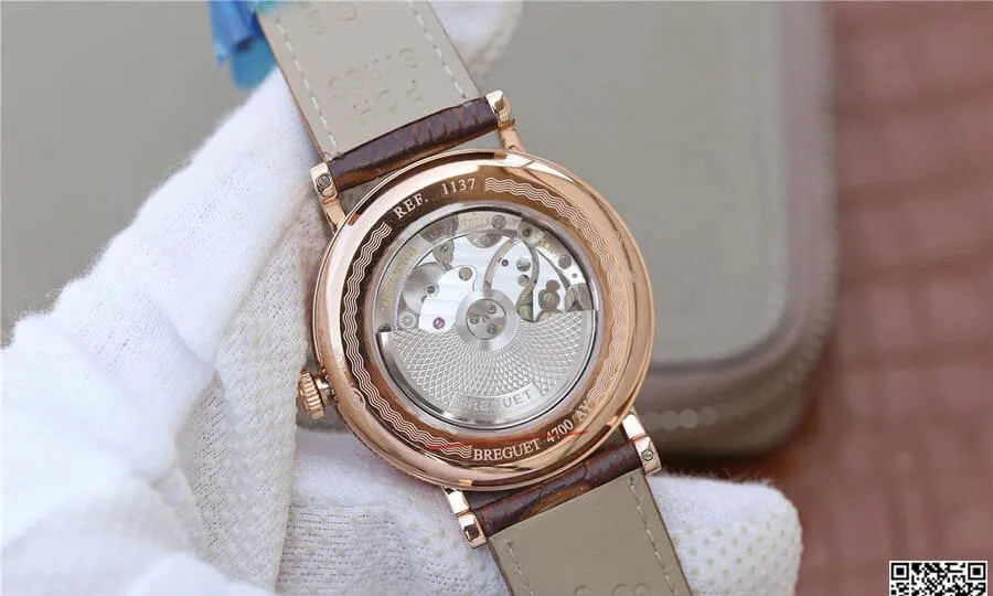 Breguet Classique Moonphase 9087BB TW Factory 1:1 Best Edition Replica Watch White Dial