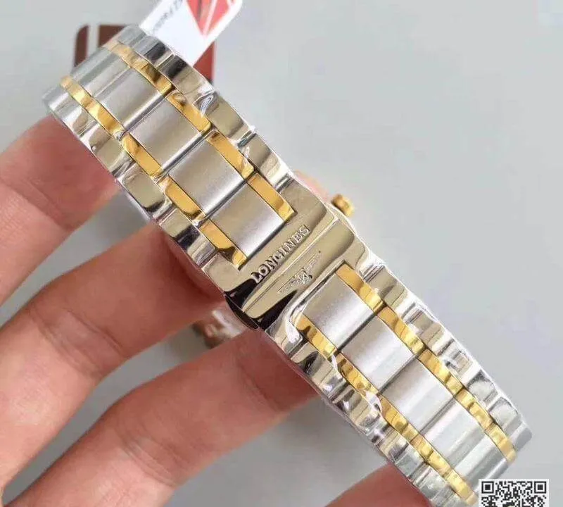 Longines Master Collection KZ Factory 1:1 Best Edition Replica Watch Swiss ETA2824 18K Gold Two Tone Stainless Steel Bracelet