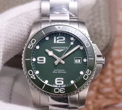 Longines Hydroconquest L3.781.4.06.6 ZF Factory 1:1 Best Edition Replica Watch Green Dial Swiss L888.2