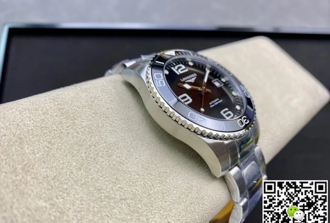 Longines HydroConquest L3.781.4.56.6 ZF Factory 1:1 Best Edition Replica Watch Black Dial Swiss L888.2