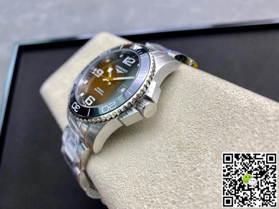Longines HydroConquest L3.781.4.56.6 ZF Factory 1:1 Best Edition Replica Watch Black Dial Swiss L888.2