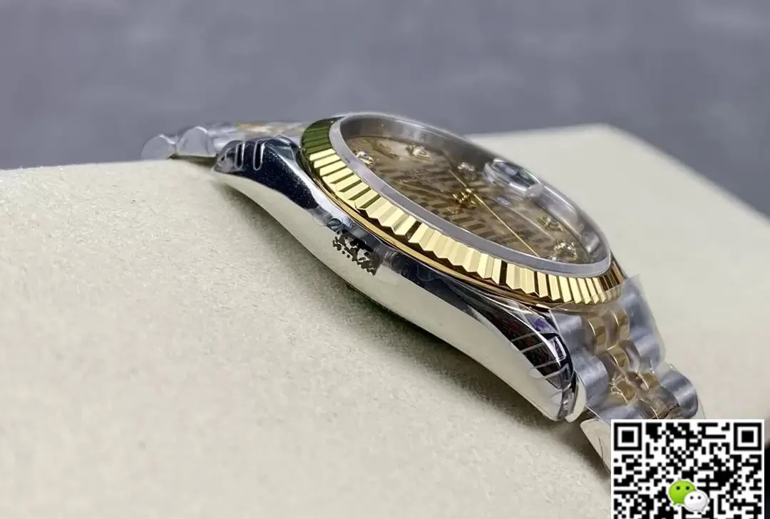 Rolex Datejust M126233-0045 36MM VS Factory 1:1 Best Edition Replica Watch Yellow Diamond Dial