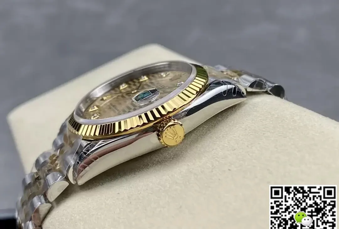 Rolex Datejust M126233-0045 36MM VS Factory 1:1 Best Edition Replica Watch Yellow Diamond Dial