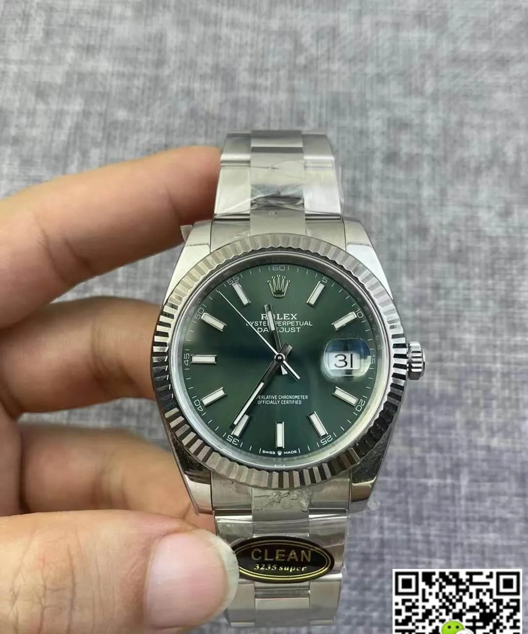 Rolex Datejust M126334-0028 Clean Factory 1:1 Best Edition Replica Watch Stainless Steel Strap