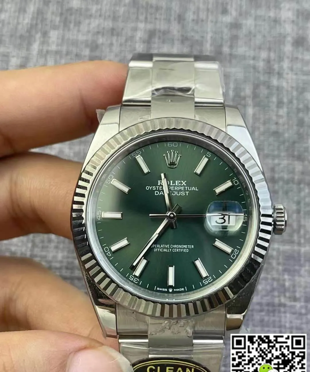 Rolex Datejust M126334-0028 Clean Factory 1:1 Best Edition Replica Watch Stainless Steel Strap