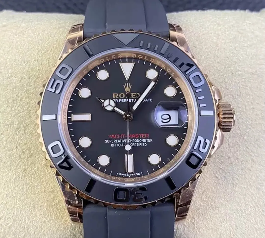 Rolex Yacht Master M126655-0002 40MM VS Factory 1:1 Best Edition Replica Watch Rubber Strap