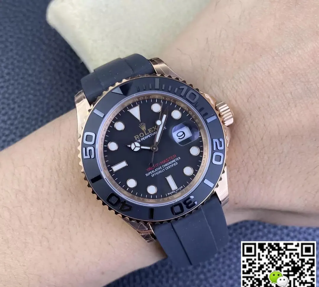 Rolex Yacht Master M126655-0002 40MM VS Factory 1:1 Best Edition Replica Watch Rubber Strap