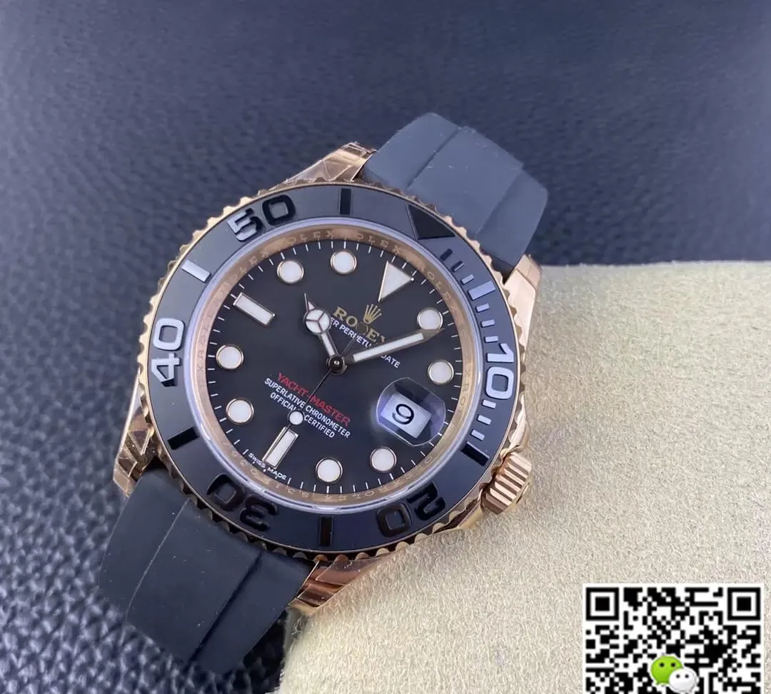 Rolex Yacht Master M126655-0002 40MM VS Factory 1:1 Best Edition Replica Watch Rubber Strap