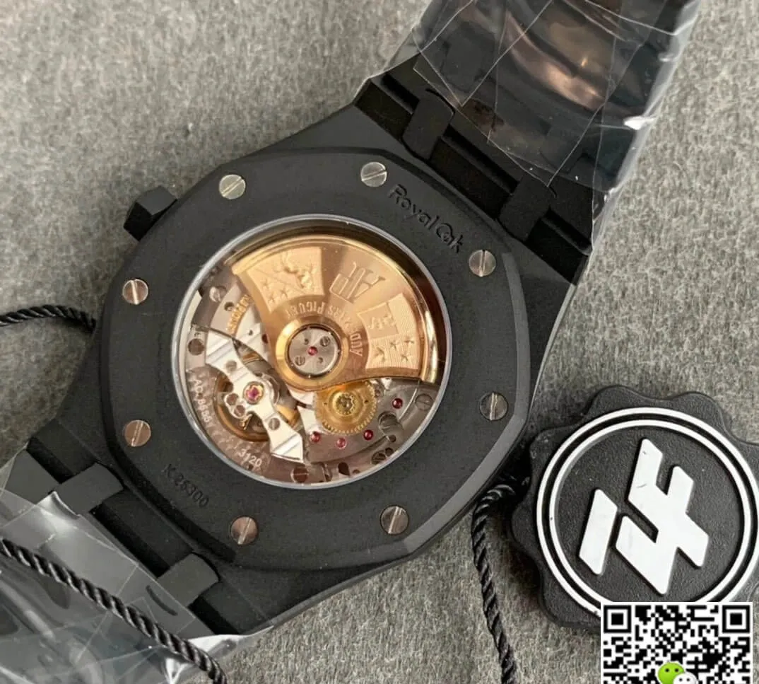 Audemars Piguet Royal Oak 15400 DLC Version ZF Factory 1:1 Best Edition Replica Watch Grey Dial
