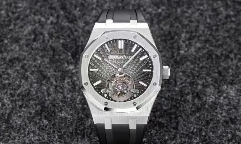 Audemars Piguet Royal Oak Tourbillon R8 Factory 1:1 Best Edition Replica Watch V3 Titanium Case