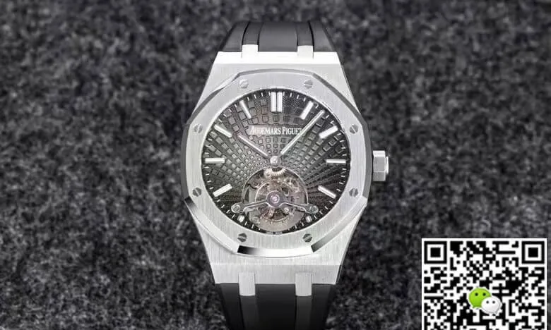 Audemars Piguet Royal Oak Tourbillon R8 Factory 1:1 Best Edition Replica Watch V3 Titanium Case