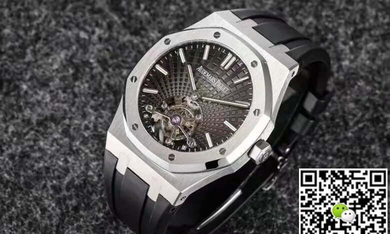 Audemars Piguet Royal Oak Tourbillon R8 Factory 1:1 Best Edition Replica Watch V3 Titanium Case