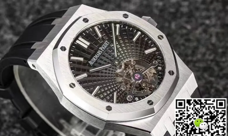 Audemars Piguet Royal Oak Tourbillon R8 Factory 1:1 Best Edition Replica Watch V3 Titanium Case