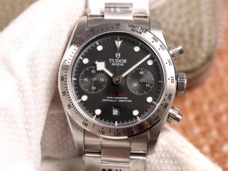 Tudor Heritage Black Bay M79350-0004 TW Factory 1:1 Best Edition Replica Watch Silver Strap