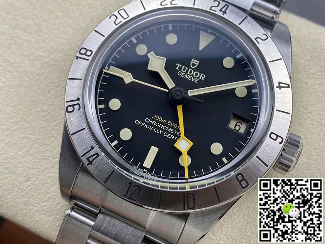 Tudor Heritage Black Bay M79470-0001 ZF Factory 1:1 Best Edition Replica Watch Silver Strap