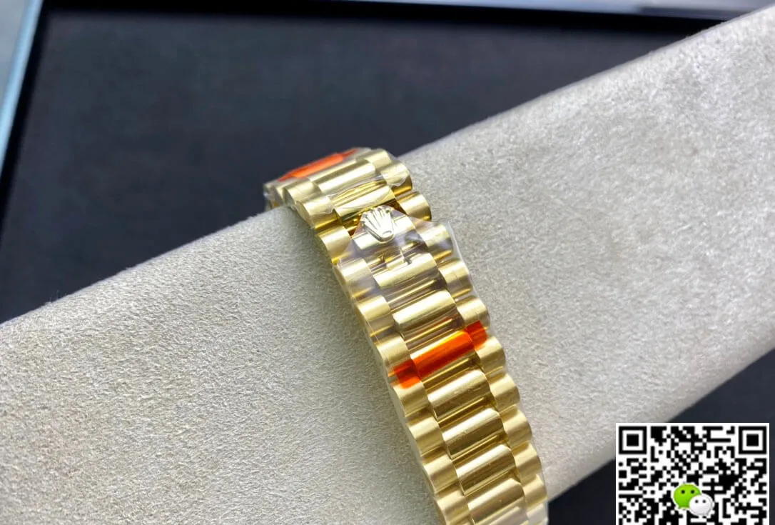 Rolex Day-Date M228238-0003 EW Factory 1:1 Best Edition Replica Watch Swiss ETA3255 Gold Dial