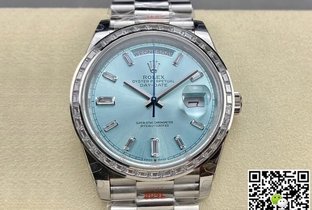 Rolex Day Date M228396TBR-0002 GM Factory 1:1 Best Edition Replica Watch 904L Stainless Steel